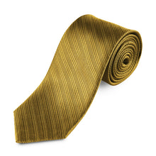 Men's Classic 100% Premium Silk Necktie, 3" Gold, Ties- Lantier Designs