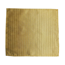 Men's Classic 100% Premium Silk Pocket Square, 12" Gold, Pocket Squares- Lantier Designs
