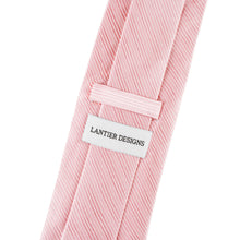 Men's Classic 100% Premium Silk Necktie, 3" Pink, Ties- Lantier Designs