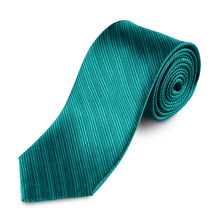 Men's Classic 100% Premium Silk Necktie, 3" Teal, Ties- Lantier Designs